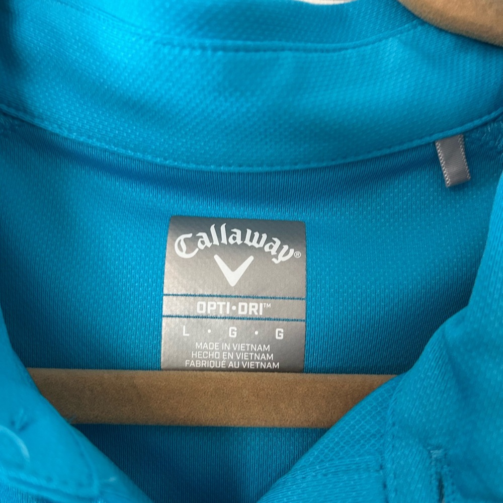 Callaway Blue Golf Polo - Picture 2 of 4